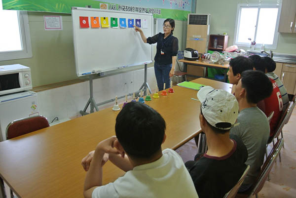 성인기장애인 음악활동